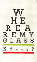 Mopsey Designs - Where Are My Glasses